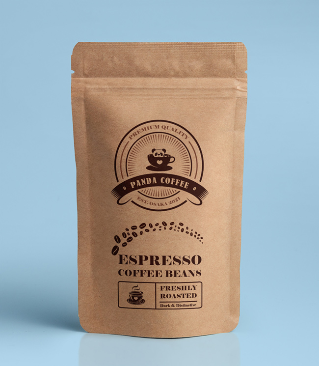 コーヒーパッケージデザイン